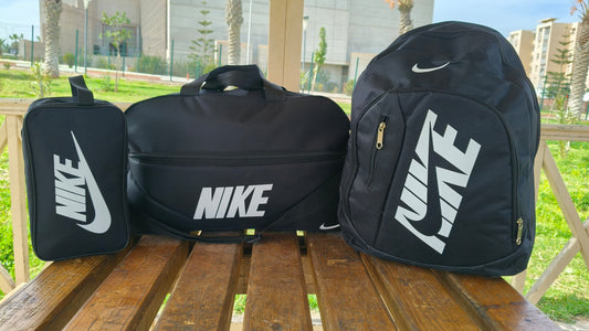 (حقيبة ظهر + حقيبة رياضية + حقيبة صغيرة)  – 3 EN 1 - NIKE طقم حقايب